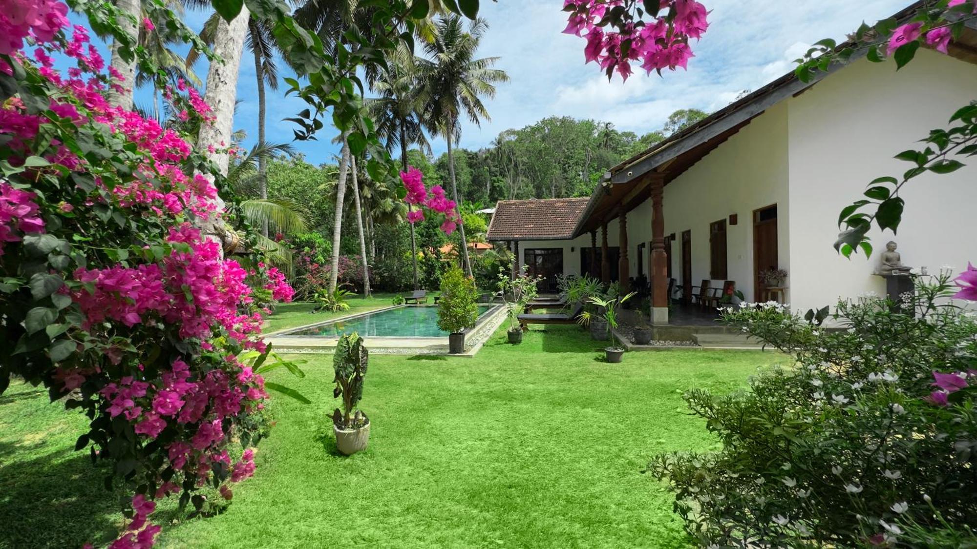 Villa Hiriketiya Диквелла Экстерьер фото